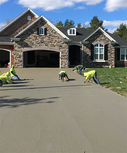 Premier Concrete Driveway