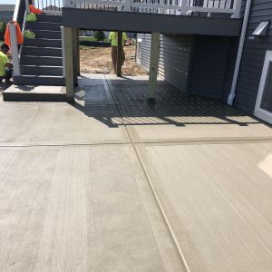 UNDER DECK CALIFORNIA STYLE PATIO